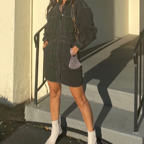 DENIM DRESS - Picture 4 of 5